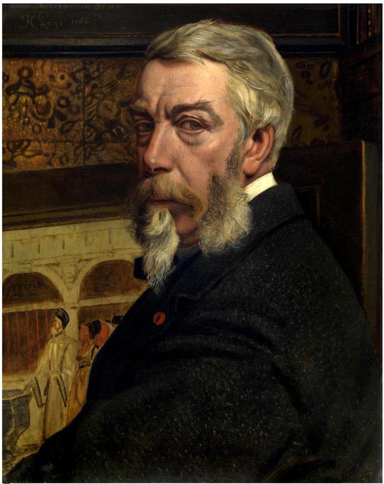 Henri Leys - Self-portrait