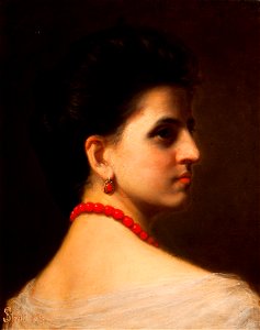 Franciszek Streitt - Portrait of Wanda Monné - MNK II-a-957 - National Museum Kraków