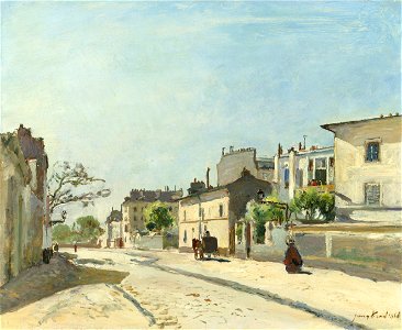 Johan Barthold Jongkind - Rue Notre-Dame, Parijs