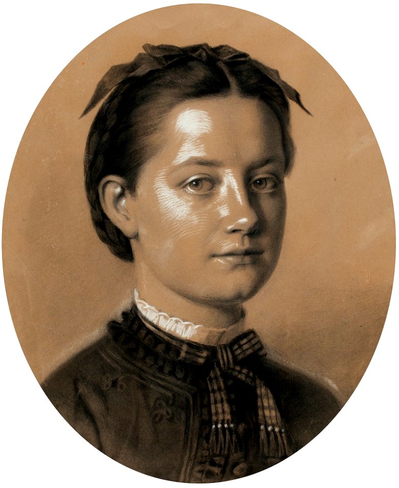 Artur Grottger - Portret Heleny Kochanowskiej