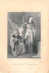 1868, Mugeres célebres de España y Portugal, Doña Teresa, Infanta de León, AB195 0311