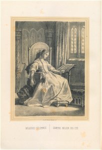 1868, Mugeres célebres de España y Portugal, Gimena mujer del Cid, AB195 0363