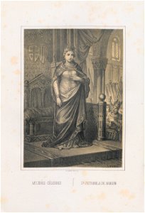 1868, Mugeres célebres de España y Portugal, Petronila de Aragón, AB195 0461