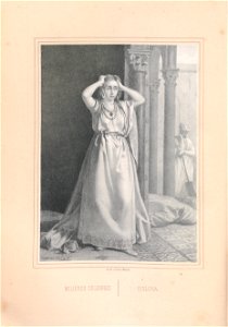 1868, Mugeres célebres de España y Portugal, Egilona, AB195 0203