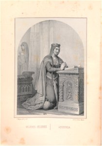1868, Mugeres célebres de España y Portugal, Adosinda, AB195 0257