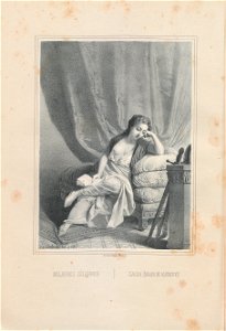 1868, Mugeres célebres de España y Portugal, Zaida, mujer de Alfonso VI, AB195 0383