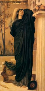 1869 Frederic Leighton - Electra at the Tomb of Agamemnon