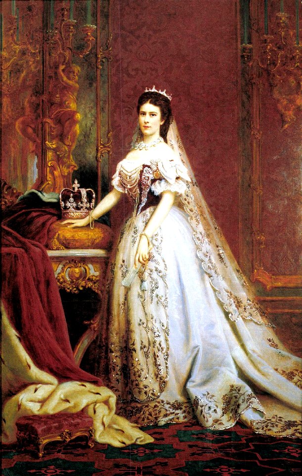 Erzsébet királyné by Székely Bertalan