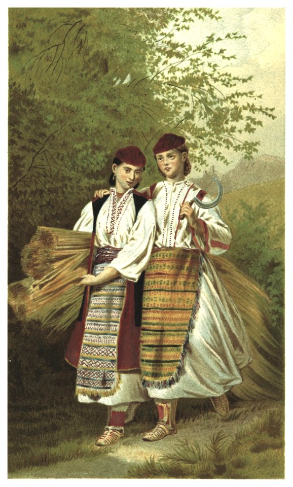 07 Mädchen aus der Umgebung von Verlika