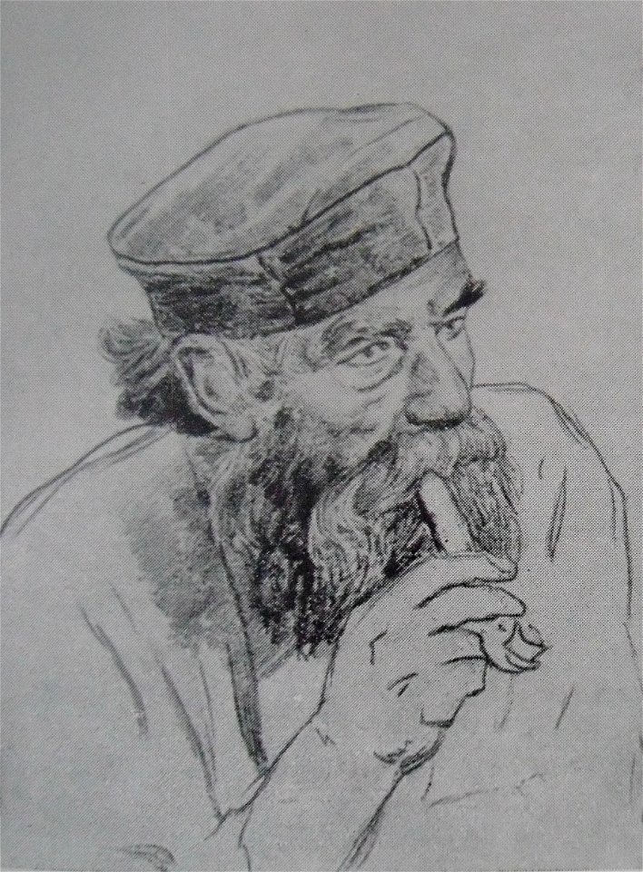 1870Репин. Как за хлеб так за брань