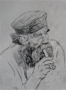 1870Репин. Как за хлеб так за брань