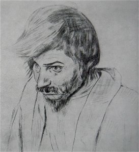 1870Репин. Левка дурачок
