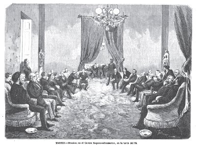 1872-12-24, La Ilustración Española y Americana, Madrid, Reunión en el Centro Hispano-ultramarino, en la tarde del 14