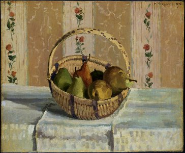 Pissaro, Camille, Still Life Apples and Pears. Free illustration for personal and commercial use.