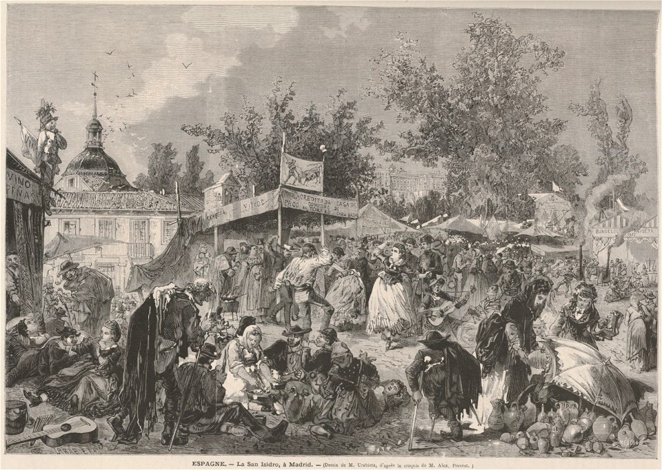 1873-06-14, Le Monde Illustré, Espagne, la San Isidro, à Madrid, Urrabieta