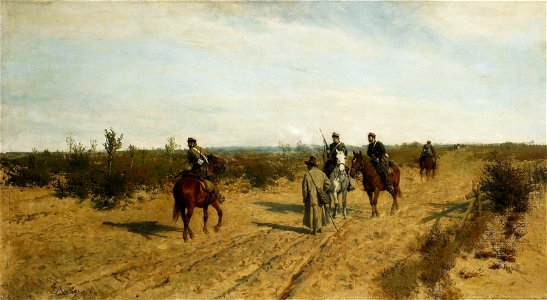 Maksymilian Gierymski - Insurgent patrol - Google Art Project