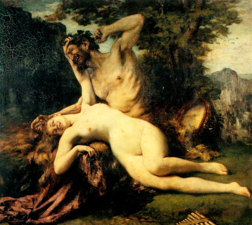 1874 Gervex Satyre Menade