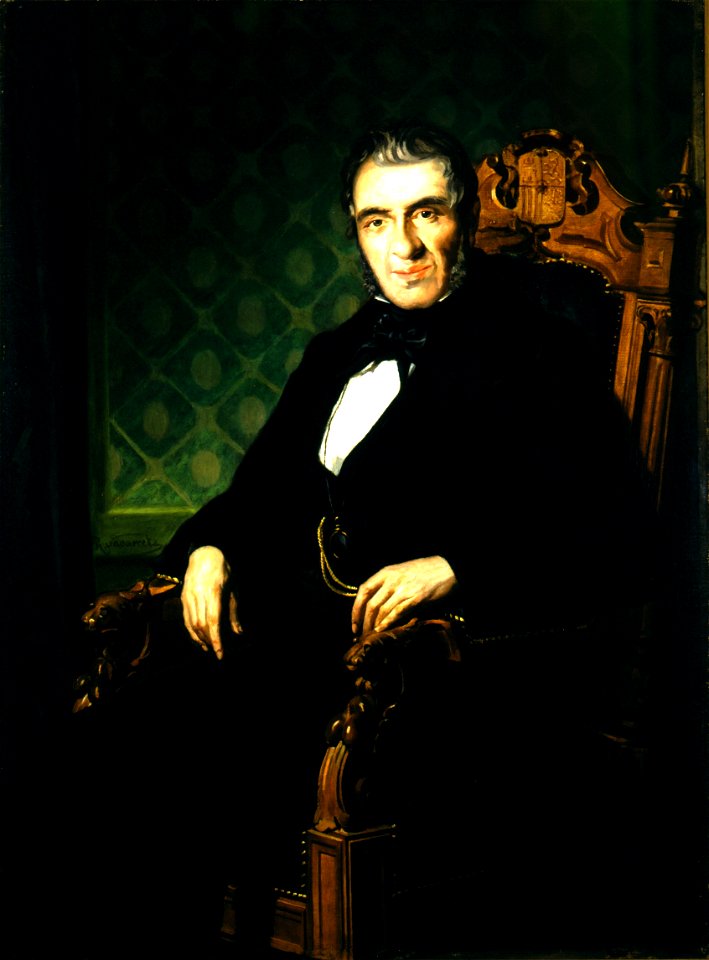 Agustín de Argüelles Alvarez González 1873. Ricardo María Navarrete Fos