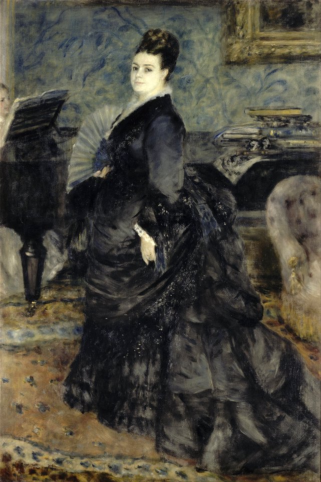 Auguste Renoir - Portrait of a Woman, called of Mme Georges Hartmann - Google Art Project