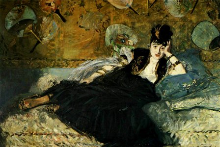 Édouard Manet - Nina de Callais. Free illustration for personal and commercial use.