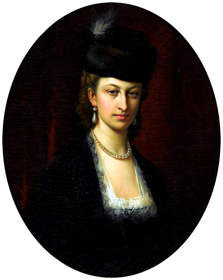 Leopold Gasser - Portret Marii Róży Tarnowskiej