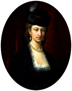 Leopold Gasser - Portret Marii Róży Tarnowskiej
