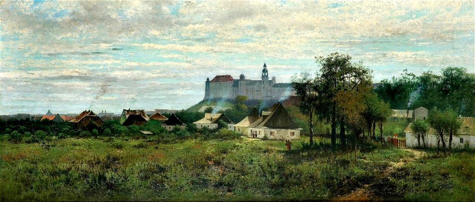 Władysław Aleksander Malecki - Zamek królewski w Krakowie