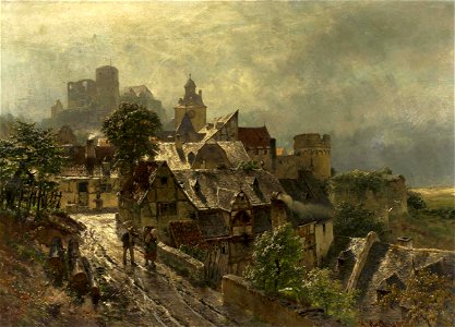 Hartung View of a town