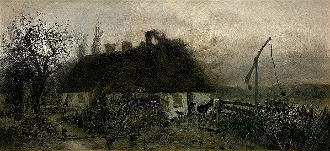Józef Chełmoński - Jesień 1875