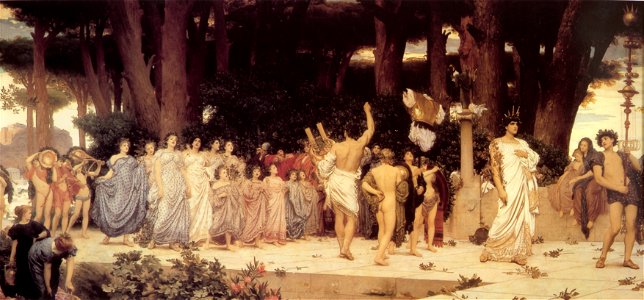1876 Frederic Leighton - Daphnephoria