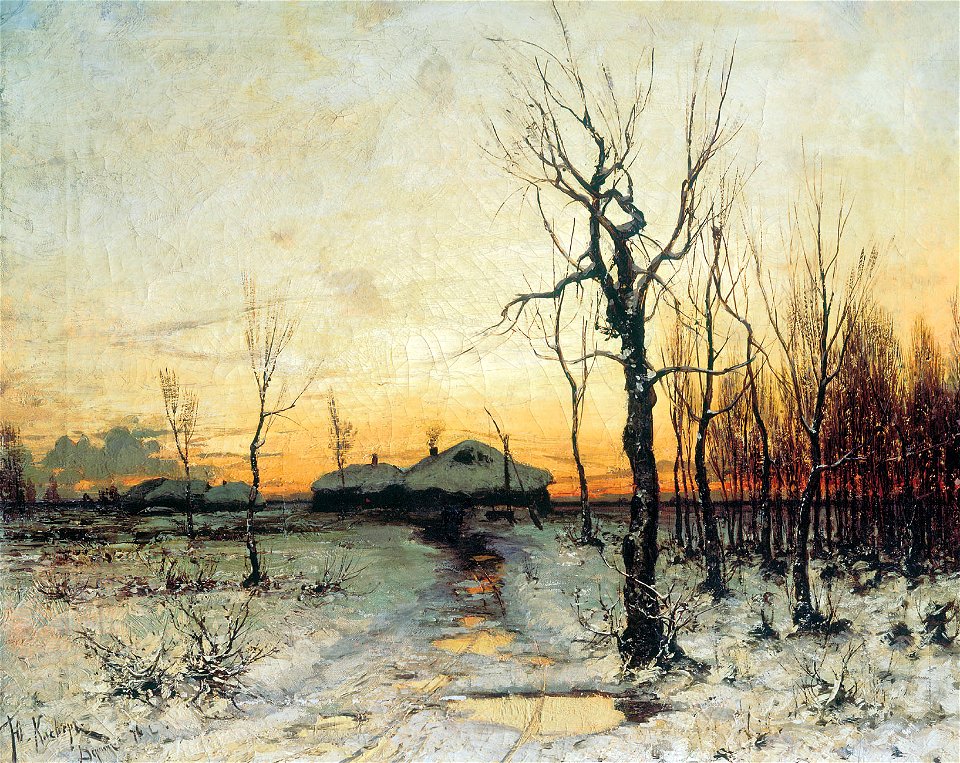 1876. Зима
