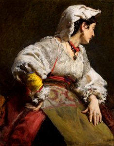 Wyczółkowski Study of an Italian woman