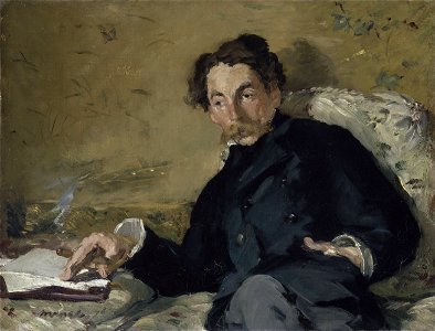 Edouard Manet - Stéphane Mallarmé - Google Art Project. Free illustration for personal and commercial use.