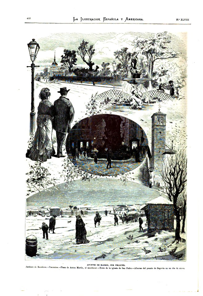 1876-12-30, La Ilustración Española y Americana, Apuntes de Madrid, por Pellicer
