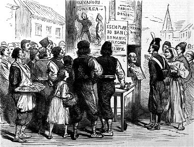1877 - The War - A sketch in Bucharest