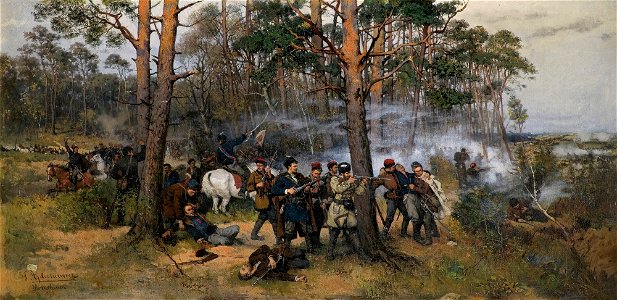 Tadeusz Ajdukiewicz, scène de l'insurrection de 1863