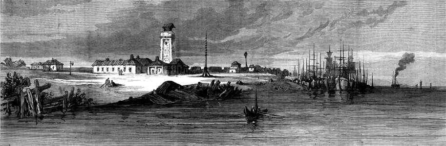 1877 - Oltenitza - North bank of the Danube