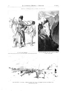 1877-08-30, La Ilustración Española y Americana, Crónica ilustrada de la Guerra de Oriente, p. 132. Free illustration for personal and commercial use.