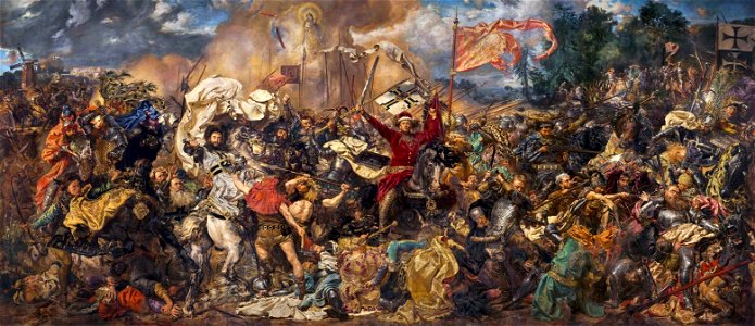 Jan Matejko - Battle of Grunwald - Google Art Project. Free illustration for personal and commercial use.