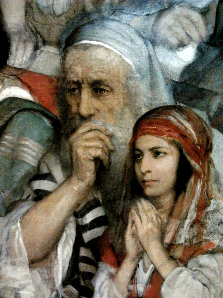 Gottlieb Christ preaching at Capernaum (detail) 03
