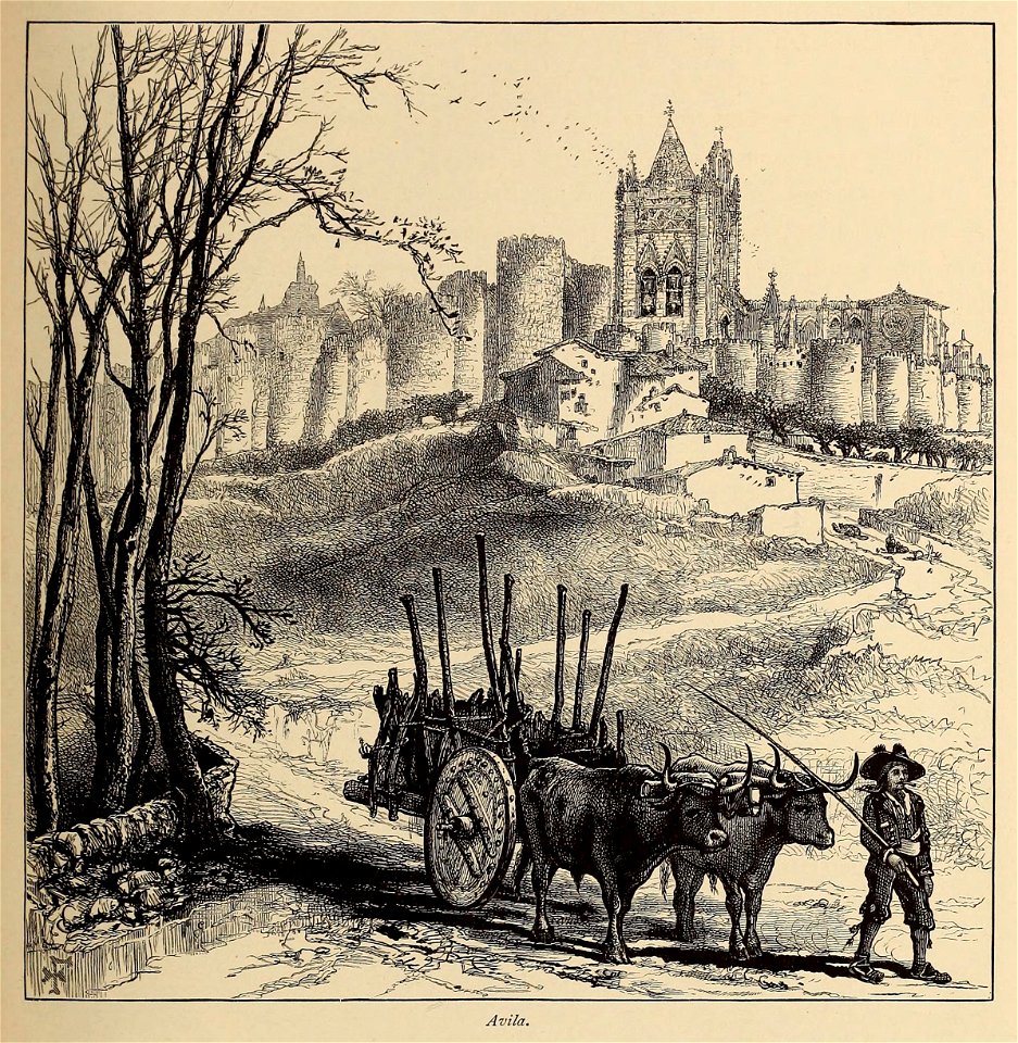 1878, Picturesque Europe, vol II, Avila