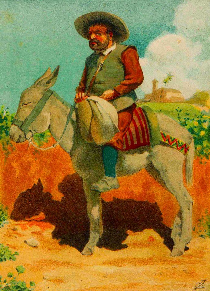 1879, El ingenioso hidalgo D. Quijote de la Mancha, Sancho Panza, Mestres (cropped)