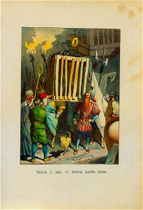 1879, El ingenioso hidalgo D. Quijote de la Mancha, Tomaron la jaula en hombros aquellas visiones, Mestres