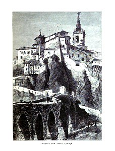 1879, Picturesque Europe, vol III, Puente San Pablo, Cuenca