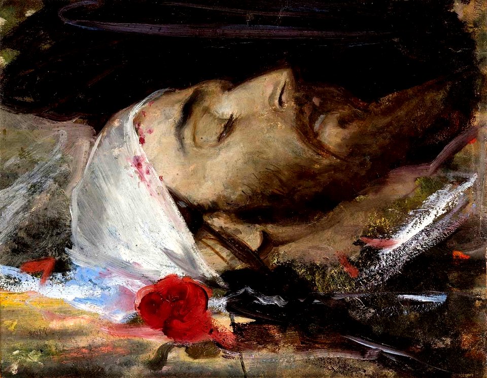 Leon Wyczółkowski - Głowa Chrystusa