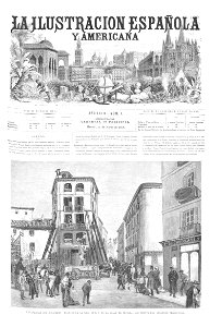 1879-03-15, La Ilustración Española y Americana, Reformas de Madrid, Derribo de la casa núm. 1 de la calle de Sevilla, con motivo del ensanche proyectado