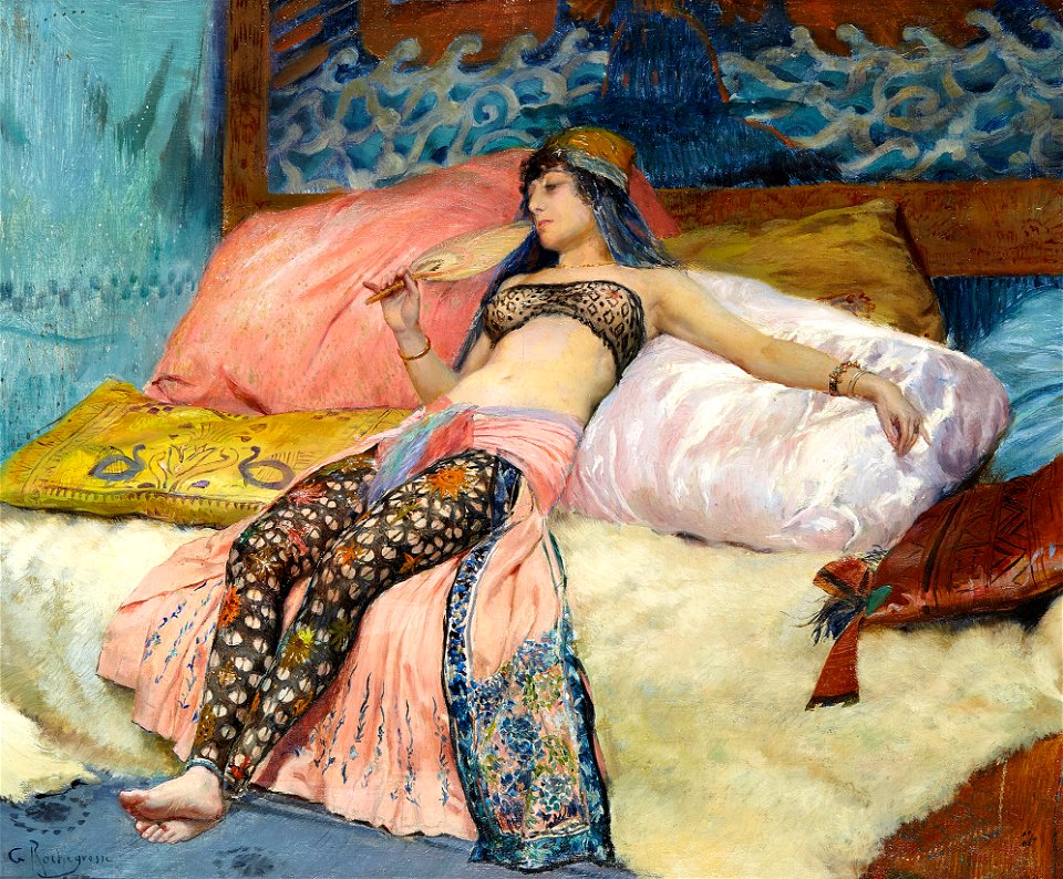 Georges Antoine Rochegrosse - Sarah Bernhardt