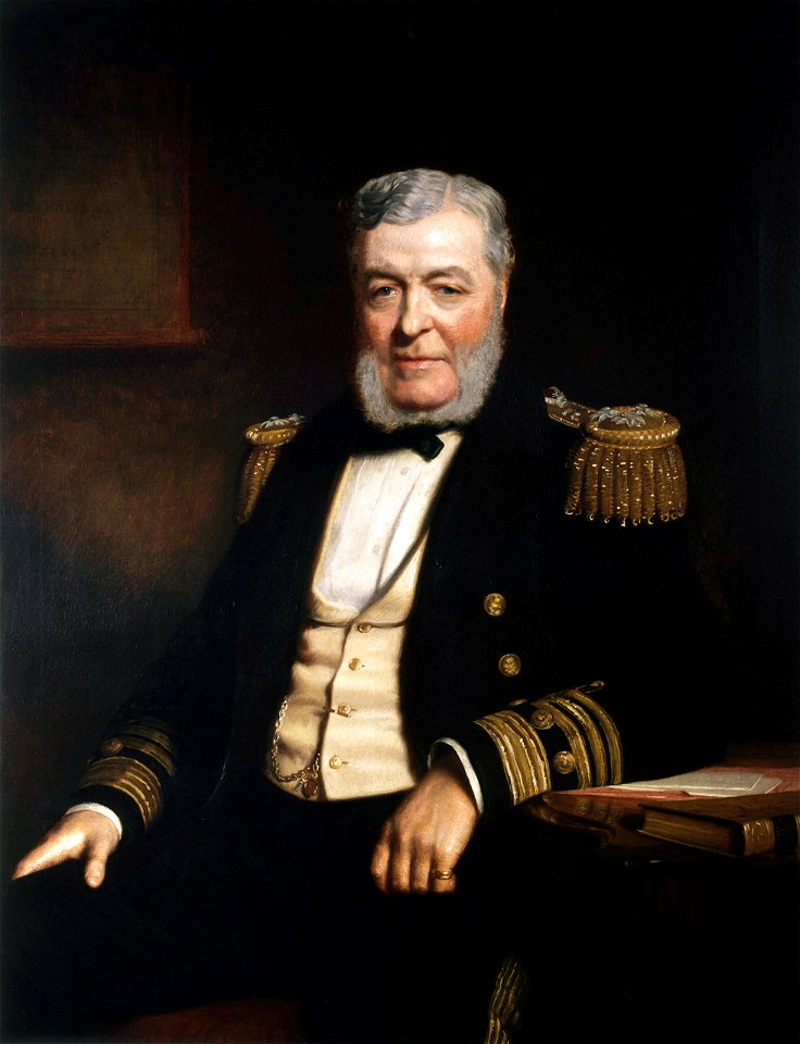 Admiral John Lort Stokes 1812-1885 by Stephen Pearce