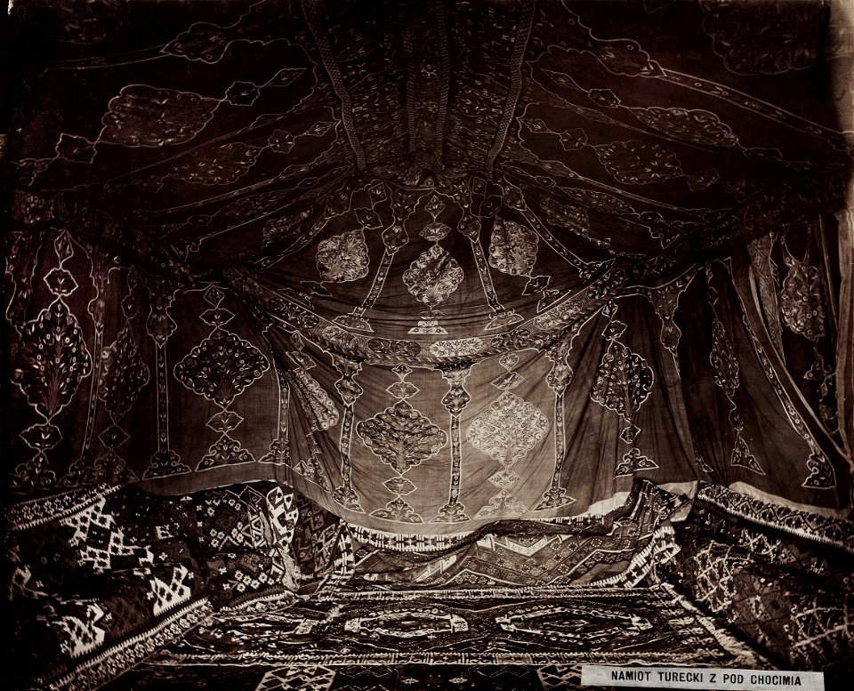 Trzemeski Turkish tent from Khotyn