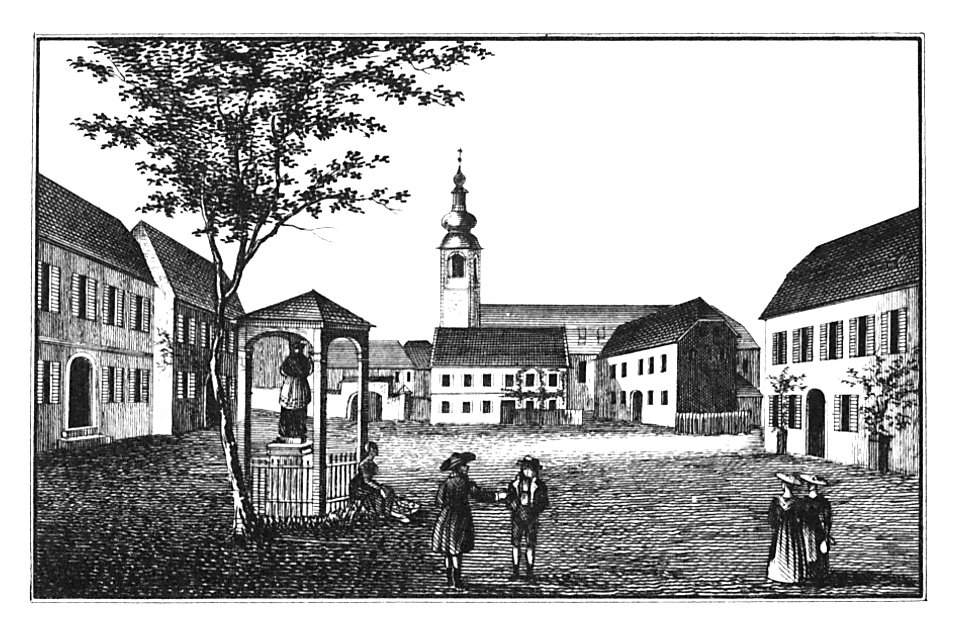 188 Mooskirchen, Voitsberg - J.F.Kaiser Lithografirte Ansichten der Steiermark 1830